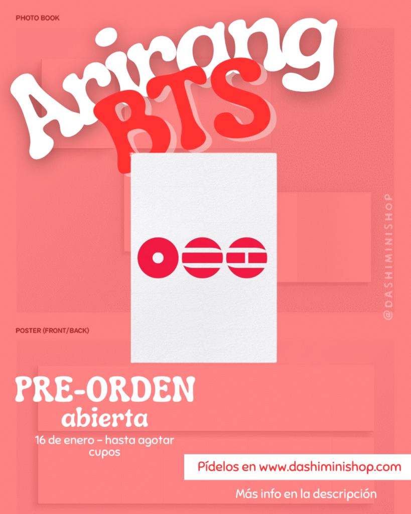 PRE-ORDEN ARIRANG BTS