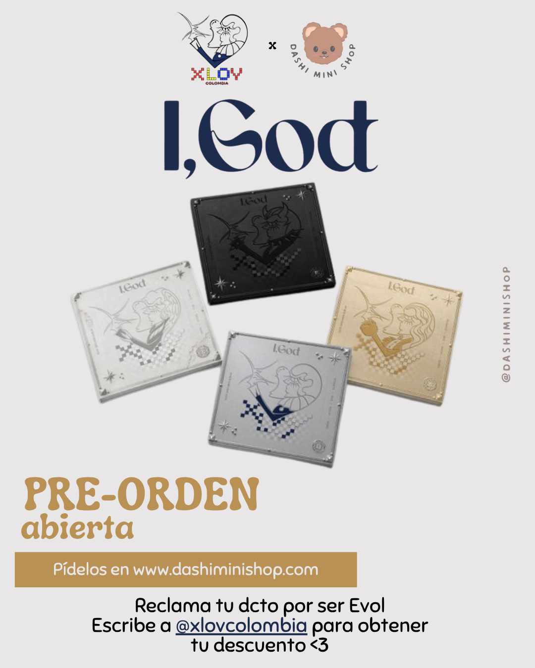 I, God - XLOV (Pre-orden)