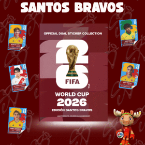 Álbum mundial 2026 Edición Santos Bravos