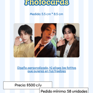 Photocards Freebies SKZ