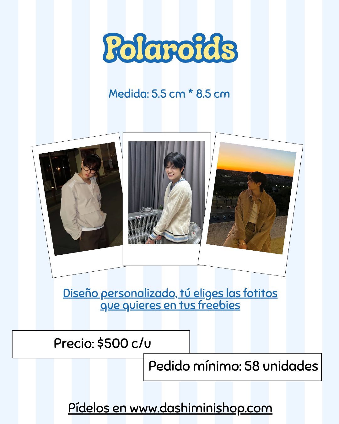 Polaroids Freebies SKZ